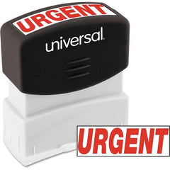 UNIVERSAL - Pre-inked Stock Stamps Type: Message Message: URGENT - Strong Tooling