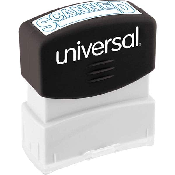 UNIVERSAL - Pre-inked Stock Stamps Type: Message Message: SCANNED - Strong Tooling