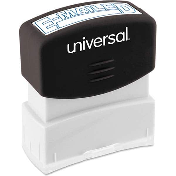 UNIVERSAL - Pre-inked Stock Stamps Type: Message Message: E-MAILED - Strong Tooling