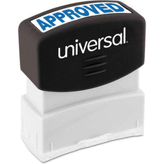 UNIVERSAL - Pre-inked Stock Stamps Type: Message Message: APPROVED - Strong Tooling