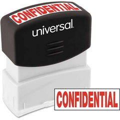 UNIVERSAL - Pre-inked Stock Stamps Type: Message Message: CONFIDENTIAL - Strong Tooling