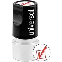 UNIVERSAL - Pre-inked Stock Stamps Type: Message Message: CHECK MARK (ICON) - Strong Tooling