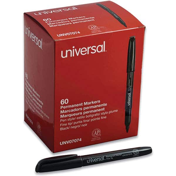 UNIVERSAL - Markers & Paintsticks Type: Permanent Color: Black - Strong Tooling