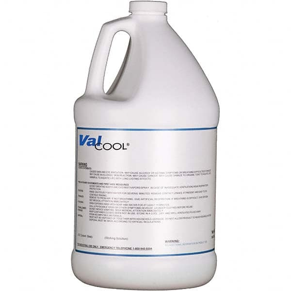 ValCool - Coolant Additives, Treatments & Test Strips Type: pH Adjuster/Emulsion Stabilizer Container Size Range: 1 Gal. - 4.9 Gal. - Strong Tooling