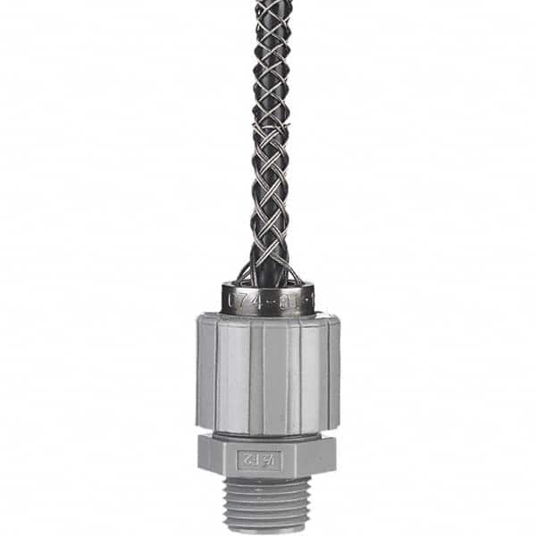 Hubbell Wiring Device-Kellems - 0.62 to 0.75" Liquidtight Straight Strain Relief Cord Grip - Strong Tooling