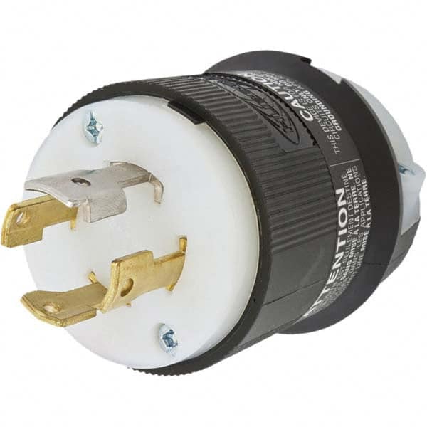 Hubbell Wiring Device-Kellems - 3-Phase Wye 277/480 VAC 30A NEMA L19-30P Industrial Twist Lock Plug - Strong Tooling