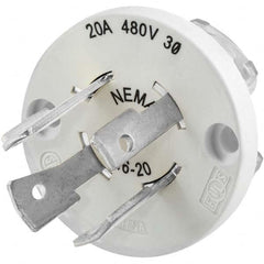 Hubbell Wiring Device-Kellems - 3-Phase Delta 480 VAC 20A NEMA L16-20P Industrial Twist Lock Plug - Strong Tooling