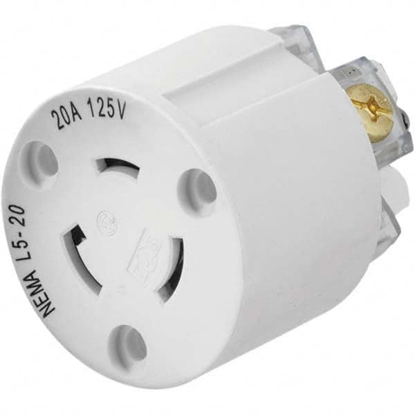 Hubbell Wiring Device-Kellems - 125V 20A NEMA L5-20R Industrial Twist Lock Connector - Strong Tooling