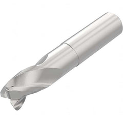 Niagara Cutter - 1/2", 3/4" LOC, 1/2" Shank Diam, 3" OAL, 3 Flute Solid Carbide Square End Mill - Strong Tooling