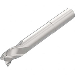 Niagara Cutter - 3/4", 1" LOC, 3/4" Shank Diam, 5-1/2" OAL, 3 Flute Solid Carbide Square End Mill - Strong Tooling