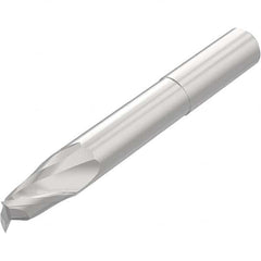 Niagara Cutter - 3/4", 1" LOC, 3/4" Shank Diam, 5-1/2" OAL, 2 Flute Solid Carbide Square End Mill - Strong Tooling