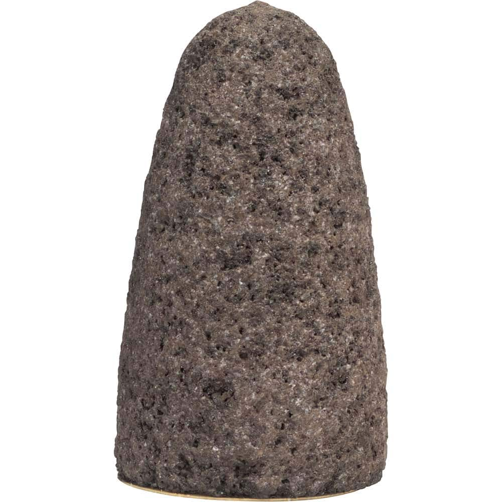 Cones & Plugs; Abrasive Material: Aluminum Oxide; Grit: 20; Grade: Very Coarse; Wheel Type Number Code: 16; Arbor Hole Thread Size: 3/8-24 in; Shape: Cone; Maximum Rpm: 18145; Bond Type: Resinoid; Maximum RPM: 18145; Arbor Hole Thread Size: 3/8-24 in