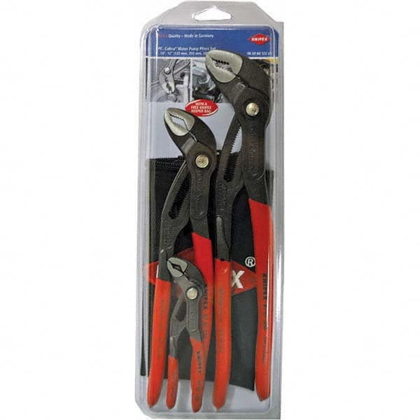 Knipex - Plier Sets Set Type: Tongue & Groove Pliers Number of Pieces: 3 - Strong Tooling