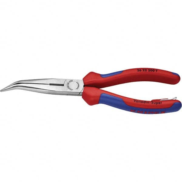 Knipex - Bent Nose Pliers Type: Bent Nose Overall Length (Inch): 8 - Strong Tooling