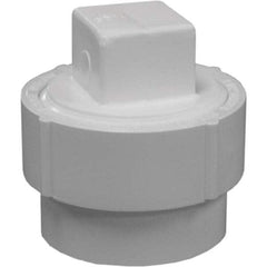 Jones Stephens - Drain, Waste & Vent Pipe Fittings Type: Cleanout Adapter w/Plug Fitting Size: 4 (Inch) - Strong Tooling