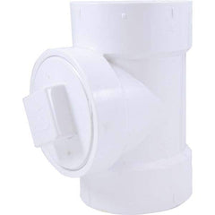 Jones Stephens - Drain, Waste & Vent Pipe Fittings Type: Cleanout Test Tee w/Cleanout Plug Fitting Size: 2 (Inch) - Strong Tooling