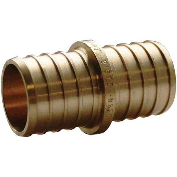 Jones Stephens - Brass & Chrome Pipe Fittings Type: Coupling Fitting Size: 1 - Strong Tooling