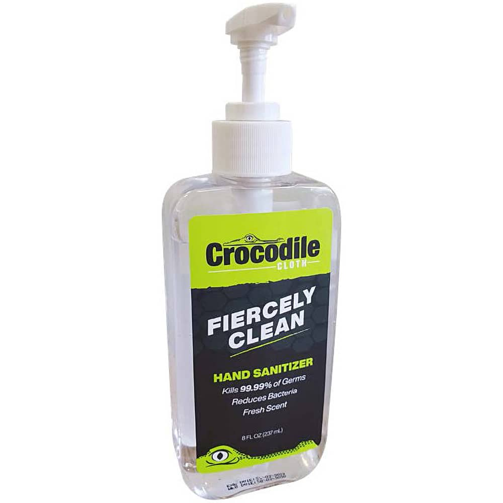 Crocodile Cloth - 8 oz Pump Bottle Gel Hand Sanitizer - Strong Tooling