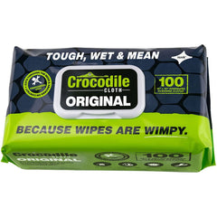 Crocodile Cloth - Wipes Type: General Purpose Style: Pre-Moistened; Flat Fold - Strong Tooling