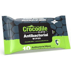 Crocodile Cloth - Wipes Type: Disinfectant Style: Pre-Moistened; Flat Fold - Strong Tooling