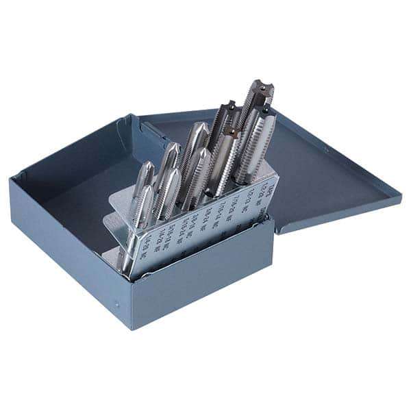 Greenfield Threading - Tap & Drill Sets Minimum Tap Thread Size (Inch): #6-32 Maximum Tap Thread Size (Inch): 1/2-13 - Strong Tooling