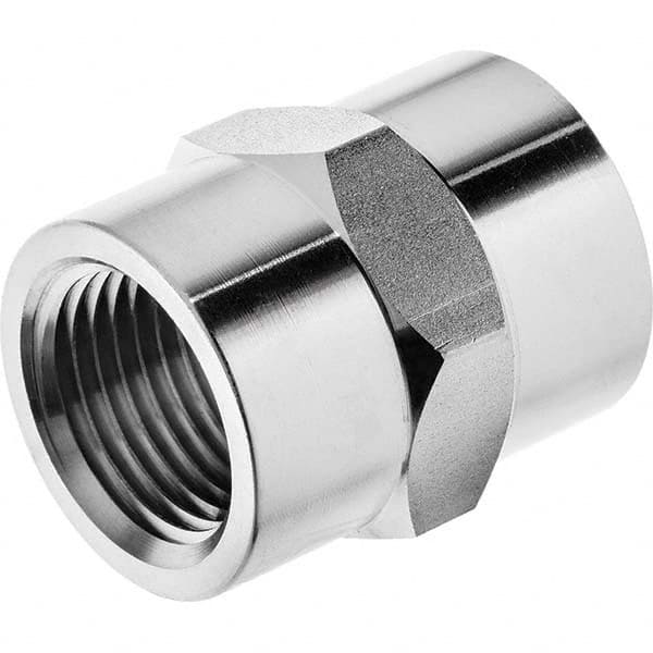 USA Sealing - 3/4" Galvanized Steel Pipe Hex Coupling - Strong Tooling