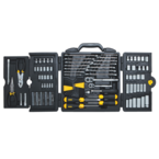 STANLEY® 1/4" & 3/8" Drive 150 Piece Mechanic's Tool Set - Strong Tooling