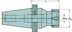 A1B144020100 COLLET CHUCK - Strong Tooling