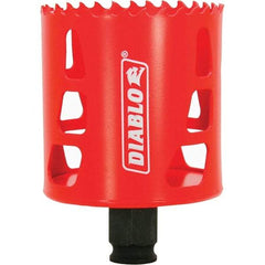 Freud - 2-1/2" Diam, 2-3/8" Cutting Depth, Hole Saw - Bi-Metal Saw, Toothed Edge - Strong Tooling