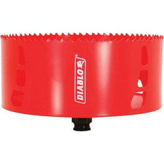 Freud - 6" Diam, 2-3/8" Cutting Depth, Hole Saw - Carbide-Tipped Saw, Toothed Edge - Strong Tooling