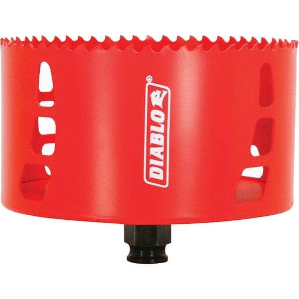 Freud - 4-3/4" Diam, 2-3/8" Cutting Depth, Hole Saw - Carbide-Tipped Saw, Toothed Edge - Strong Tooling