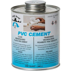 Black Swan - 1 Qt Medium Bodied Cement - Clear, Use with PVC - Strong Tooling