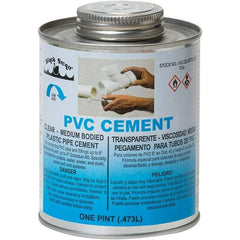 Black Swan - 1 Pt Medium Bodied Cement - Clear, Use with PVC - Strong Tooling