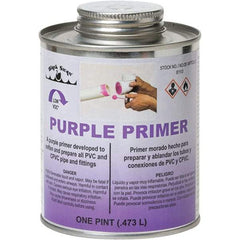 Black Swan - 1 Pt All Purpose Primer/Cleaner - Purple, Use with PVC & CPVC - Strong Tooling