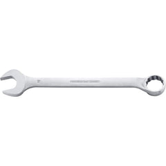 Combination Wrenches; Handle Type: Ergonomic; Tool Type: Metric; Head Type: Offset; Box End Type: 12-Point; Wrench Size (mm): 70.00; Material: Chrome Alloy Steel; Finish: Chrome-Plated; Head Offset Angle: 15; Opening Angle: 15; Overall Length (Decimal Inc