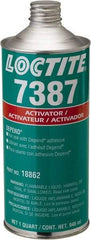 Loctite - 32 Fl Oz, Amber Adhesive Activator - Strong Tooling