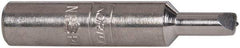 Norton - 0.032" Max Concave Radius Single Point Diamond Dresser - 2" Long x 3/8" Shank Diam - Strong Tooling