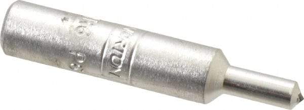 Norton - 1/4" Max Concave Radius Single Point Diamond Dresser - 2" Long x 3/8" Shank Diam - Strong Tooling