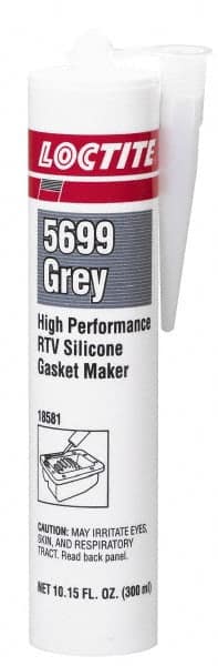 Loctite - 300ml High Performance RTV Silicone Gasket Maker - -75 to 625°F, Grey, Comes in Cartridge - Strong Tooling