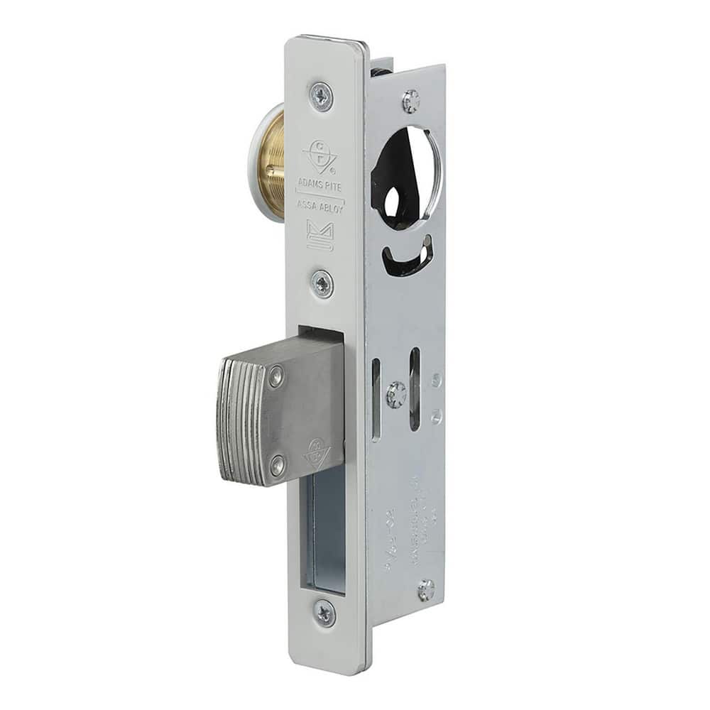 Deadbolts; Type: Deadlock; Key Type: Keyless; Lock Type: Keyless; Mount Type: Surface; Material: Aluminum; Minimum Door Thickness: 0.969 in; Maximum Door Thickness: 4.625 in; Minimum Order Quantity: Aluminum; Material: Aluminum; For Use With: Adams Rite T