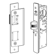 Deadbolts; Type: Deadlatch; Key Type: Keyless; Lock Type: Keyless; Mount Type: Surface; Material: Aluminum; Minimum Door Thickness: 0.969 in; Maximum Door Thickness: 4.625 in; Minimum Order Quantity: Aluminum; Material: Aluminum; For Use With: Adams Rite