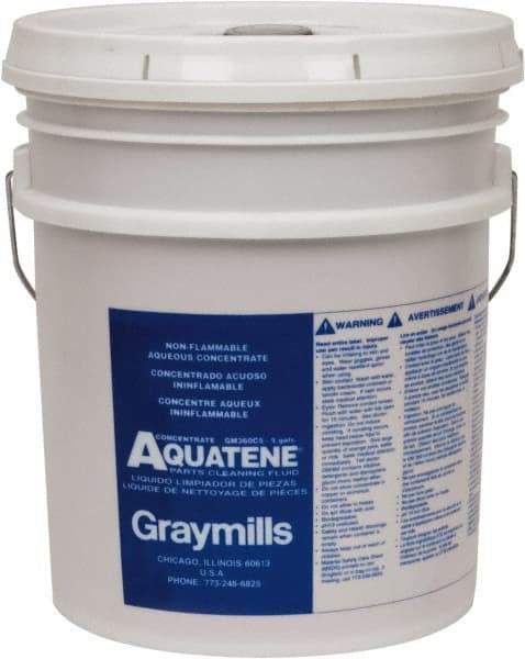 Graymills - 5 Gal Pail Parts Washer Fluid - Water-Based - Strong Tooling