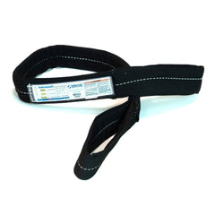 Slings & Tiedowns (Load-Rated); Sling Type: Eye & Eye; Length (Feet): 8; Vertical Capacity (Lb.): 1600; Choker Capacity (Lb.): 1200; Width (Inch): 1; Basket Capacity (Lb.): 3200; Eye Type: Twisted Eye; Sling Material: Nylon; Sling Width: 1 in; Eye Length: