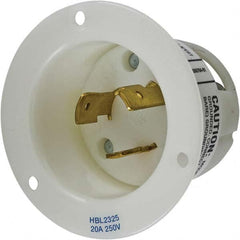 Hubbell Wiring Device-Kellems - 250V 20A NEMA L6-20P Industrial Twist Lock Inlet - Strong Tooling