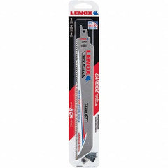 Lenox - Reciprocating Saw Blades Blade Material: Carbide Blade Length (Inch): 9 - Strong Tooling