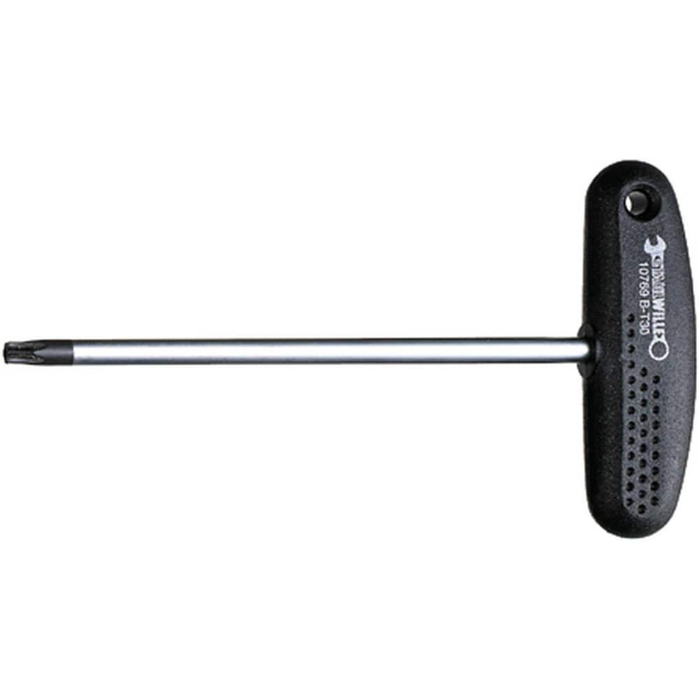 Precision & Specialty Screwdrivers; Tool Type: Torx Screwdriver; Blade Length (mm): 4; Shaft Length: 100 mm; Handle Length: 116 mm; Handle Color: Black; Finish: Chrome-Plated; Body Material: Chrome Alloy Steel; Overall Length (Inch): 4.50; Material: Chrom