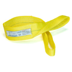 Slings & Tiedowns (Load-Rated); Sling Type: Eye & Eye; Length (Feet): 3; Vertical Capacity (Lb.): 16500; Choker Capacity (Lb.): 13200; Width (Inch): 6; Basket Capacity (Lb.): 33000; Eye Type: Flat Eye; Sling Material: Polyester; Sling Width: 6 in; Eye Len