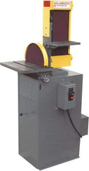 Kalamazoo - 48" Long x 6" Wide Belt, 12" Diam, Combination Sanding Machine - 3 hp, Triple Phase - Strong Tooling