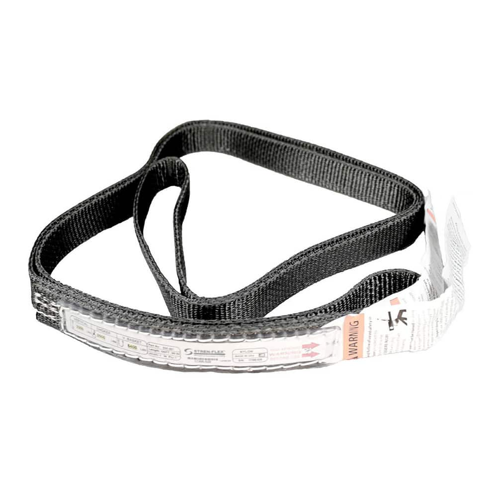 Slings & Tiedowns (Load-Rated); Sling Type: Endless; Length (Feet): 3; Vertical Capacity (Lb.): 3200; Choker Capacity (Lb.): 2500; Width (Inch): 1; Basket Capacity (Lb.): 6400; Eye Type: No Eye; Sling Material: Nylon; Sling Width: 1 in; Number Of Plies: 1