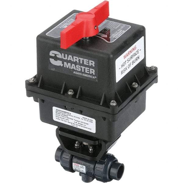 Asahi/America - Actuated Ball Valves   Actuator Type: Electric    Pipe Size: 3/4 (Inch) - Strong Tooling